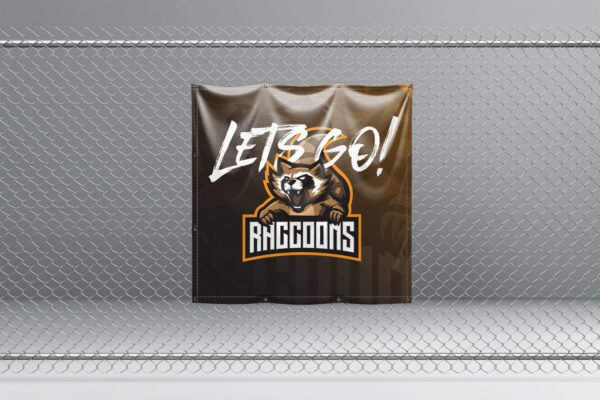 1 Meter x 1 Meter Outdoor PVC Banner