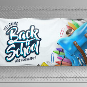 2 Meter x 1 Meter Outdoor PVC Banner