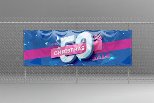 3 Meter x 1 Meter Outdoor PVC Banner